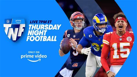 watch thursday night football tonight